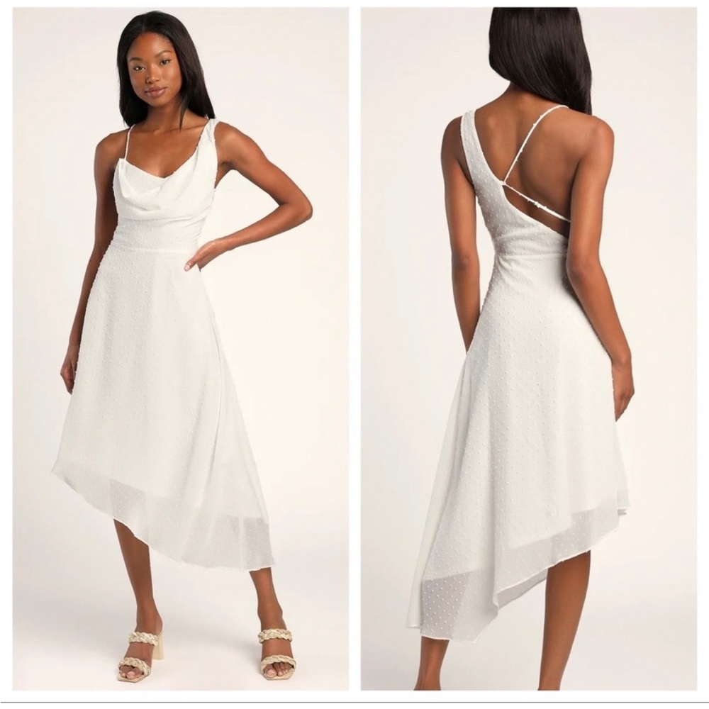 NWOT lulus white dress